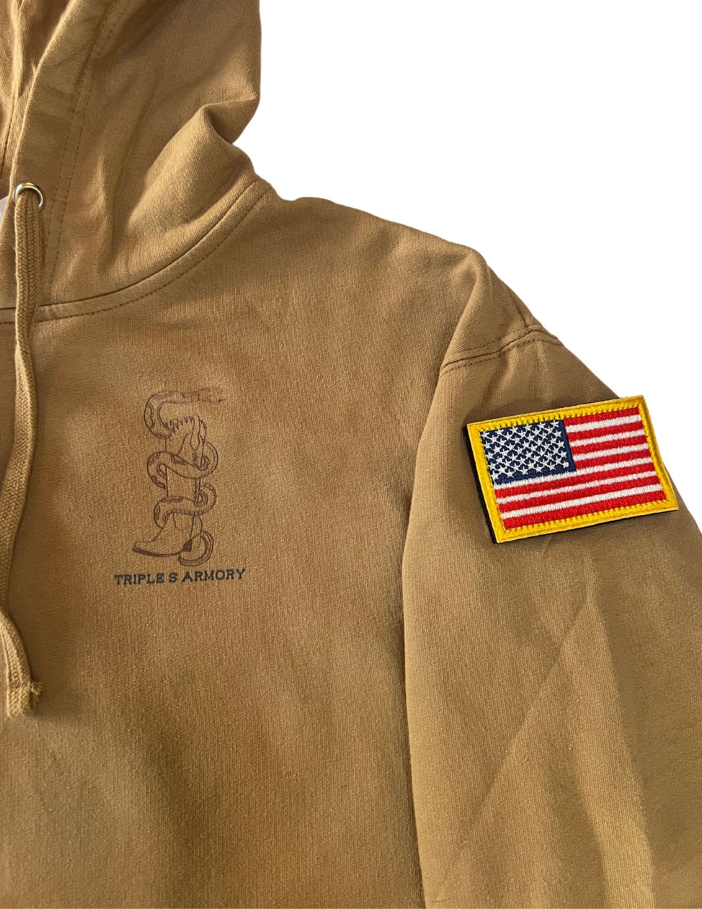 "For the Girls" Sand Sweatshirt Size Medium